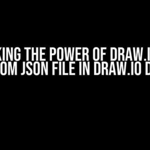 Unlocking the Power of Draw.io: Load Text from JSON File in Draw.io Diagram